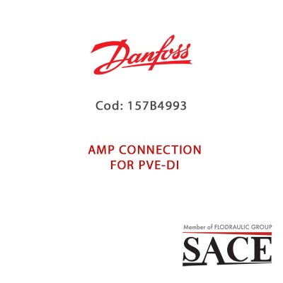 157B4993 - CONNETTORE AMP NERO PER PVE-DI